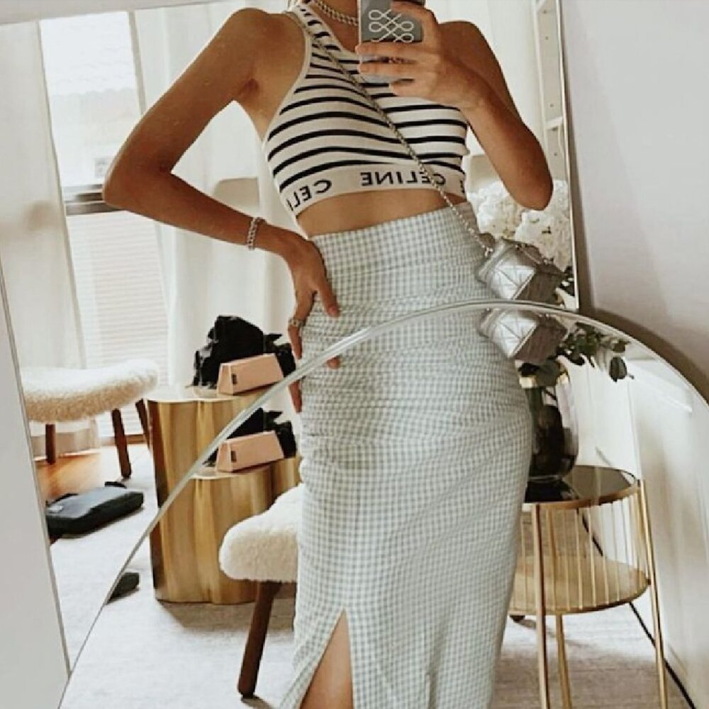 CELINE BRA IN ATHLETIC KNIT